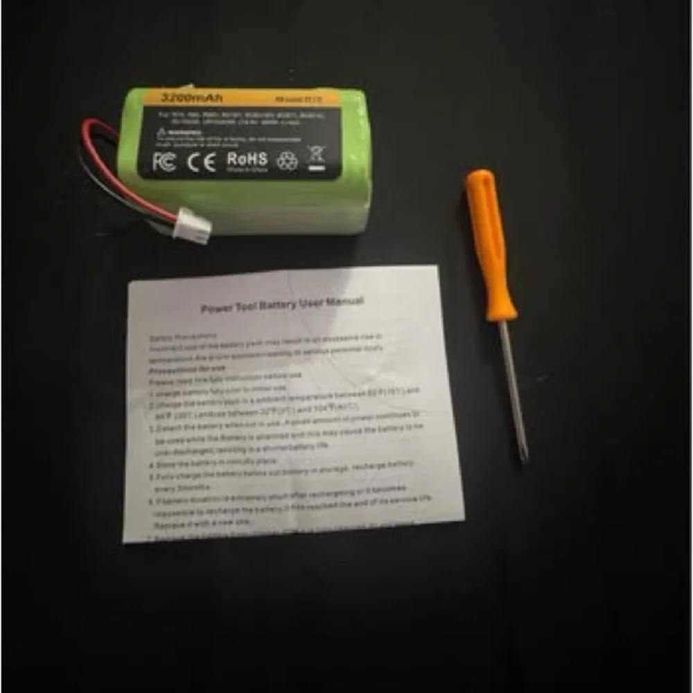 Replacement RVBAT850 Battery (3200mAh, 2-Prong Connector)